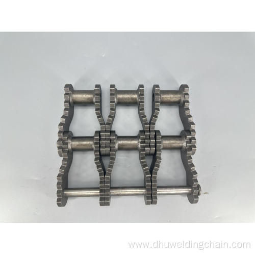 Soybean Conveying Welded Bending Plate Chain